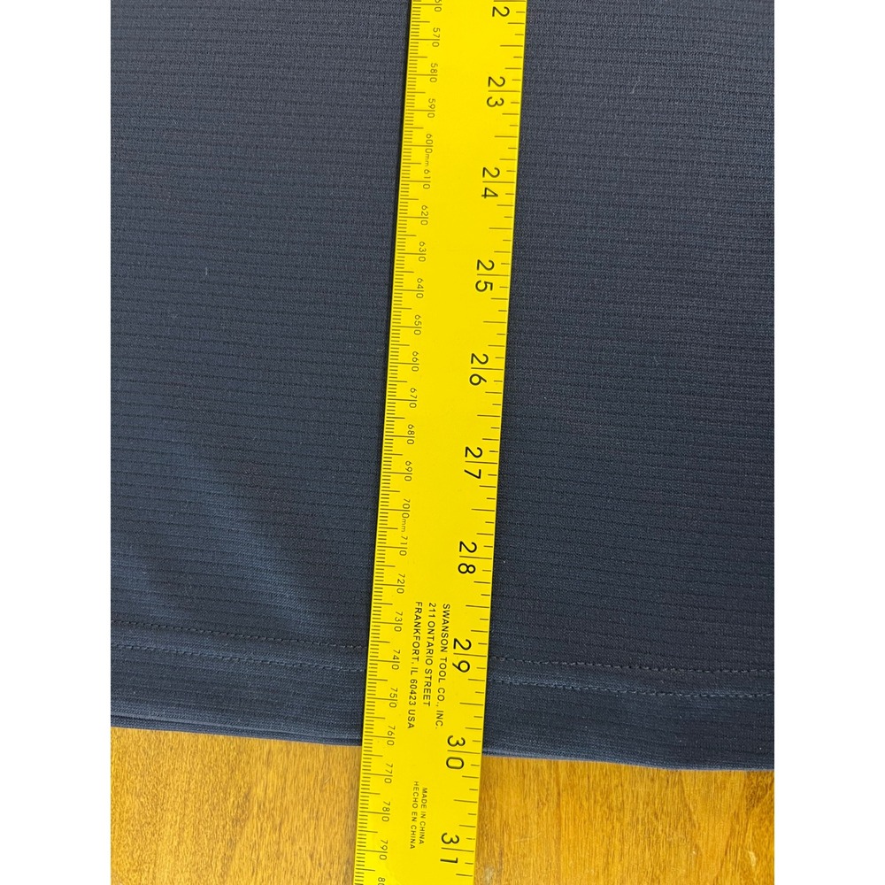 Reebok Mens XL Performance Polo Shirt Navy Blue Short Sleeve Moisture Wick NWT - Picture 10 of 12